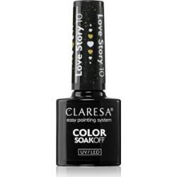 Claresa SoakOff UV/LED Color Love Story lakier hybrydowy do paznokci odcień 10 5 g