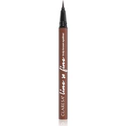 Claresa Line So Fine eyeliner w pisaku odcień Brown 0,8 g