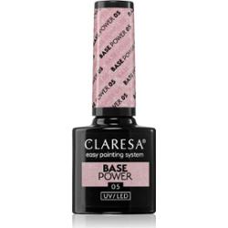 Claresa UV/LED Base Power baza do paznokci hybrydowych odcień 05 5 g