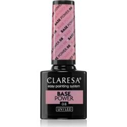 Claresa UV/LED Base Power baza do paznokci hybrydowych odcień 08 5 g