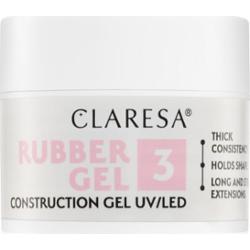 Claresa Rubber Gel Construction Gel UV/LED lakier żelowy do przedłużania paznokci odcień 03 12 g