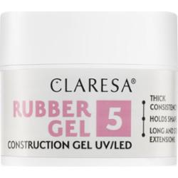 Claresa Rubber Gel Construction Gel UV/LED lakier żelowy do przedłużania paznokci odcień 05 12 g