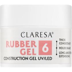 Claresa Rubber Gel Construction Gel UV/LED lakier żelowy do przedłużania paznokci odcień 06 45 g
