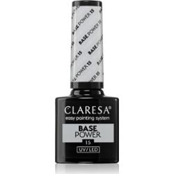 Claresa UV/LED Base Power baza do paznokci hybrydowych odcień 15 5 g