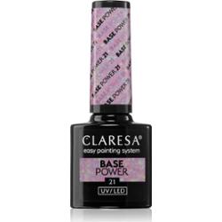 Claresa UV/LED Base Power baza do paznokci hybrydowych odcień 21 5 g