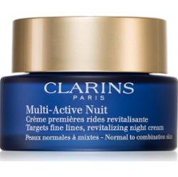 Clarins Multi-Active Night nocny krem rewitalizujący na drobne linie do cery normalnej i mieszanej 50 ml