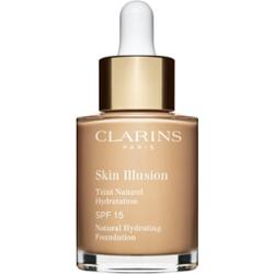 Clarins Skin Illusion Natural Hydrating Foundation rozświetlający podkład nawilżający SPF 15 odcień 106N Vanilla 30 ml
