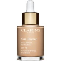 Clarins Skin Illusion Natural Hydrating Foundation rozświetlający podkład nawilżający SPF 15 odcień 108.3N Organza 30 ml