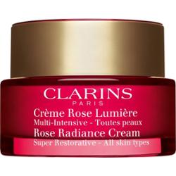 Clarins Rose Radiance Cream Super Restorative odnawiający krem na dzień przeciw zmarszczkom 50 ml