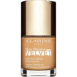 Clarins Skin Illusion Velvet podkład w płynie z matowym wykończeniem o działaniu odżywczym odcień 112.3N 30 ml