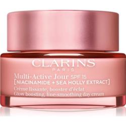 Clarins Multi-Active Day Cream SPF 15 krem wygładzający i rozjaśniający SPF 15 50 ml