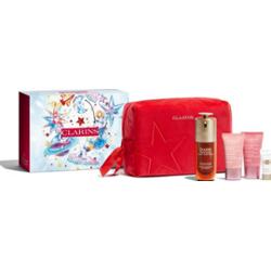 Clarins Double Serum & Multi-Active Collection zestaw upominkowy nadający młody wygląd Luminosity