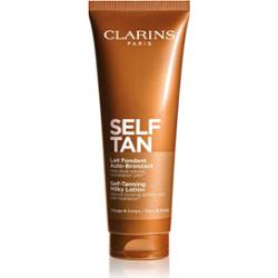 Clarins Self Tan Self-Tanning Milky Lotion krem samoopalający do ciała i twarzy 125 ml