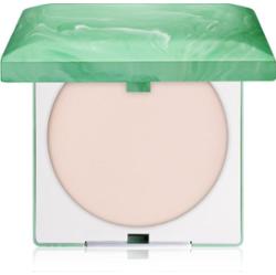 Clinique Stay-Matte Sheer Pressed Powder puder matujący do skóry tłustej odcień 01 Stay Buff 7.6 g