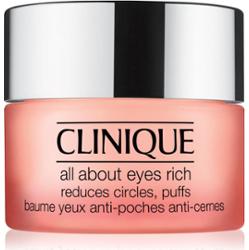 Clinique All About Eyes™ Rich nawilżający krem pod oczy przeciw obrzękom i cieniom 15 ml