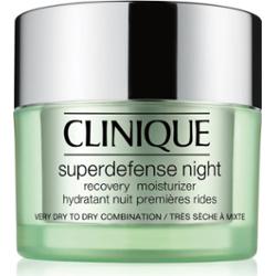 Clinique Superdefense™ Night Recovery Moisturizer nawilżający krem na noc przeciw pierwszym oznakom starzenia skóry 50 ml