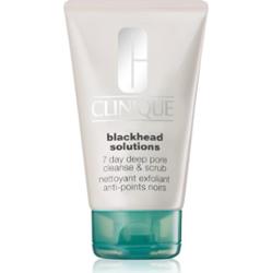 Clinique Blackhead Solutions 7 Day Deep Pore Cleanse & Scrub oczyszczający peeling do twarzy przeciw zaskórnikom 125 ml