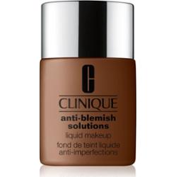 Clinique Anti-Blemish Solutions™ Liquid Makeup podkład kryjący do skóry tłustej ze skłonnością do trądziku odcień WN 125 Mahogany 30 ml