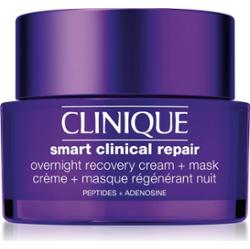 Clinique Smart Clinical™ Repair Overnight Recovery Cream + Mask nawilżający krem i maseczka na noc regenerująca i odnawiająca skórę 50 ml