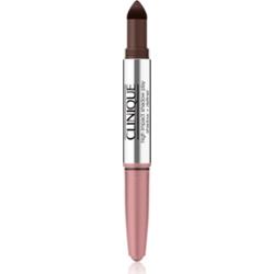 Clinique High Impact™ Shadow Play cienie do powiek w kredce podwójne odcień Pink Honey + Black Honey 1.9 g
