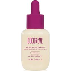 Coco & Eve Sunny Honey Bronzing Face Drops krople samoopalające do twarzy Dark Tan (new) 30 ml