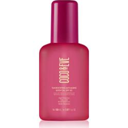 Coco & Eve Sunny Honey Tan Boosting Anti-Aging Body Oil SPF 50 olejek ochronny przyspieszający opalanie przeciw starzeniu skóry SPF 50 150 ml