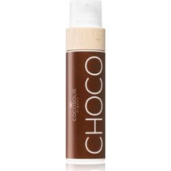 COCOSOLIS CHOCO pielęgnacyjny olejek do opalania baz filtra ochronnego z zapachem Chocolate 110 ml