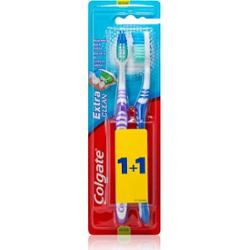 Colgate Extra Clean Medium szczoteczki do zębów medium 2 szt.