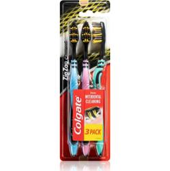 Colgate Zig Zag Charcoal szczoteczki do zębów medium 3 szt.