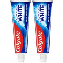 Colgate Advanced White pasta wybielająca przeciw przebarwieniom na szkliwie 2x75 ml