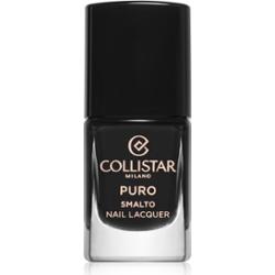 Collistar Puro Long-Lasting Nail Lacquer długotrwały lakier do paznokci odcień 313 Nero Intenso 10 ml