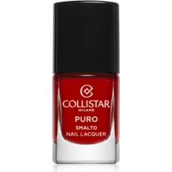 Collistar Puro Long-Lasting Nail Lacquer długotrwały lakier do paznokci odcień 109 Papavero Ipnotico 10 ml