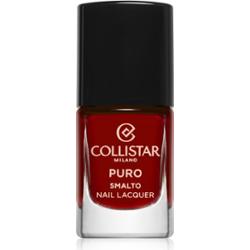 Collistar Puro Long-Lasting Nail Lacquer długotrwały lakier do paznokci odcień 111 Rosso Milano 10 ml