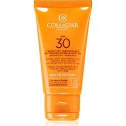 Collistar Special Perfect Tan Global Anti-Age Protection Tanning Face Cream przeciwstarzeniowy krem do opalania SPF 30 50 ml