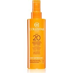 Collistar Sun Care Przyspieszające Opalanie Nawilżające Mleczko Do Twarzy I Ciała SPF 20 Ochrona przeciwsłoneczna 200 ml