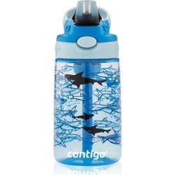 Contigo Easy Clean butelka na wodę dla dzieci Blue Sharks 420 ml