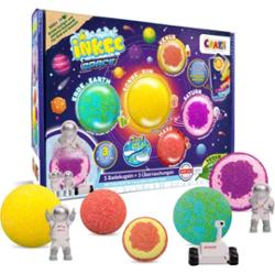 Craze Space Gift Box musujące kule do kąpieli w opakowaniu prezentowym