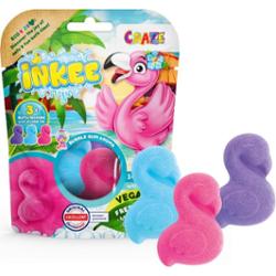Craze INKEE Flamingo kule do kąpieli dla dzieci 3x55 g
