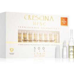 Crescina Transdermic 500 Re-Growth pielęgnacja wspierająca porost włosów dla mężczyzn 20x3,5 ml