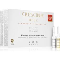 Crescina Transdermic 200 Re-Growth and Anti-Hair Loss pielęgnacja wspierająca porost włosów i zapobiegająca ich wypadaniu dla kobiet 20x3,5 ml