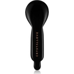 Crystallove Black Obsidian Spoon Eye Gua Sha masażer do okolic oczu 1 szt.