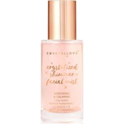 Crystallove Rose Quartz Shimmer Facial Mist mgiełka do twarzy z efektem rozświetlającym 100 ml