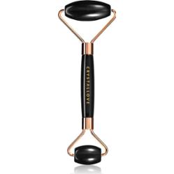 Crystallove Black Obsidian Roller wałek do masażu do twarzy 1 szt.