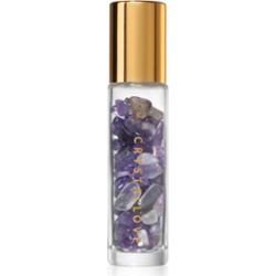 Crystallove Amethyst Oil Bottle roll-on z kryształkami napełnialny 10 ml