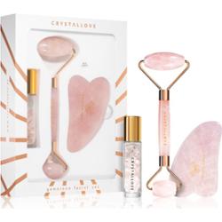 Crystallove Rose Quartz Beauty Set zestaw do pielęgnacji skóry