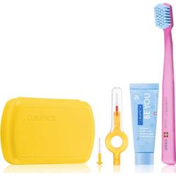 Curaprox Travel Set zestaw podróżny do zębów, języka i dziąseł