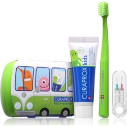 Curaprox Kids Travel Set zestaw podróżny do zębów, języka i dziąseł dla dzieci 1 szt.