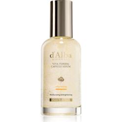 d'Alba - Vita Toning Capsule Serum, 100 ml - rozświetlające serum tonujące do twarzy z kapsułkami witaminowymi