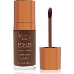 Danessa Myricks Beauty Yummy Skin Lift & Flex Concealer korektor w płynie z matowym wykończeniem odcień 17 - Dark with Warm Undertones 8.4 ml