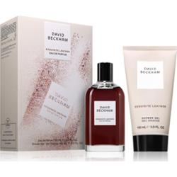 David Beckham Exquisite Leather zestaw upominkowy dla mężczyzn
